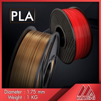 PLA 1.75 มิล น้ำหนัก 1 กิโลกรัม เส้นใยพลาสติกใช้กับเครื่องพิมพ์ 3 มิติ มีให้เลือกหลายสี PLA Filament 3D Printer PLA filament เส้นพลาสติก เส้นใย 3D เส้นใย PLA